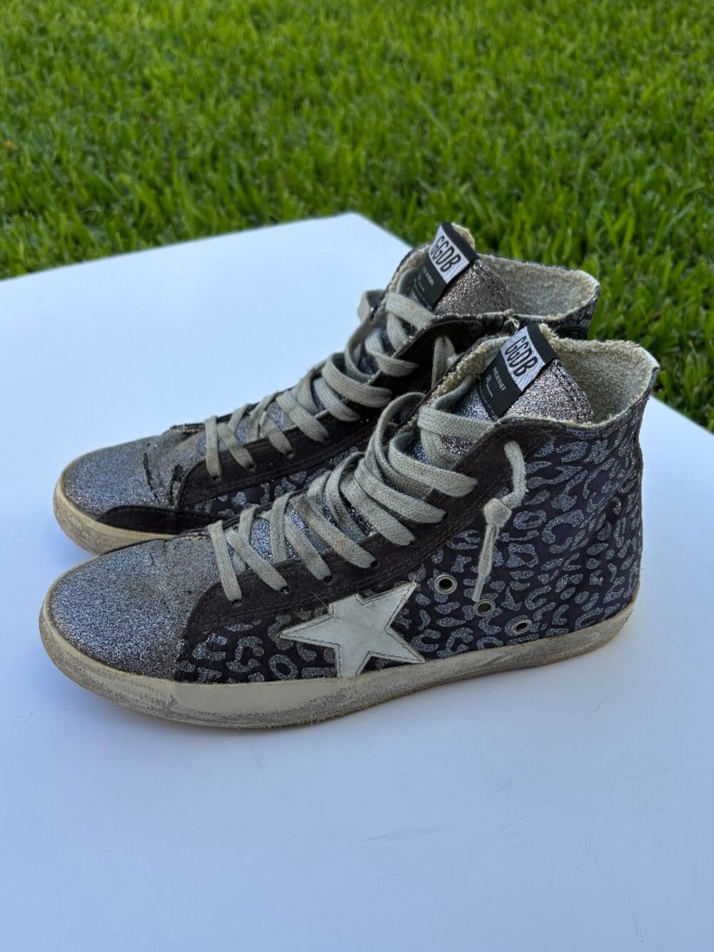 Golden Goose Hightop Sneakers (size 40)